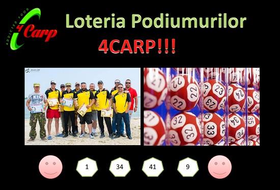 Ai castigat cupe in concursuri? 4CARP te premiaza! Participa la Loteria Podiumurilor 4CARP.